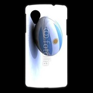 Coque LG Nexus 5 Ballon de rugby Argentine