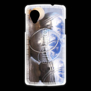 Coque LG Nexus 5 Boule de pétanque chromée