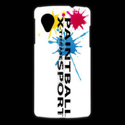 Coque LG Nexus 5 Paintball Extrème Sport