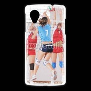 Coque LG Nexus 5 Joueuses de volleyball au filet 2