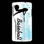 Coque LG Nexus 5 Passion du Baseball 5