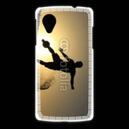 Coque LG Nexus 5 beach soccer couché du soleil