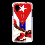 Coque LG Nexus 5 Boxe amateur Cuba