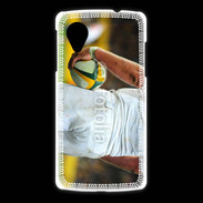 Coque LG Nexus 5 Rugbyman avec ballon