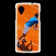Coque LG Nexus 5 Match de tennis sur terre battue