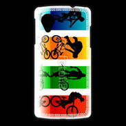 Coque LG Nexus 5 Figures en BMX 