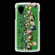 Coque LG Nexus 5 Cartoon rugby 1