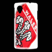 Coque LG Nexus 5 Logo rugby Pays de Galles