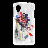 Coque LG Nexus 5 Rafting en rivière très agitée 