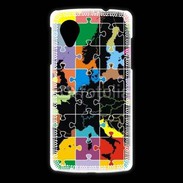 Coque LG Nexus 5 Puzzle de l'Europe