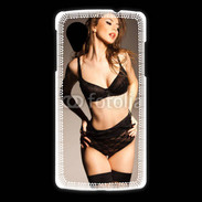 Coque LG Nexus 5 Femme sexy en lingerie noire