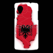 Coque LG Nexus 5 drapeau Albanie