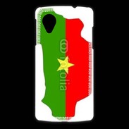 Coque LG Nexus 5 drapeau Burkina Fasso