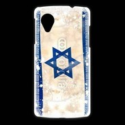 Coque LG Nexus 5 Drapeau Israël Vintage