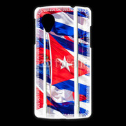 Coque LG Nexus 5 Drapeau Cuba 3