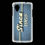 Coque LG Nexus 5 Since 1965 Bleu