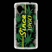 Coque LG Nexus 5 Since cannabis 1960