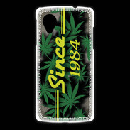 Coque LG Nexus 5 Since cannabis 1984