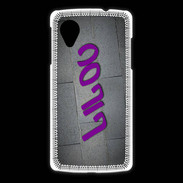 Coque LG Nexus 5 Lilou Tag
