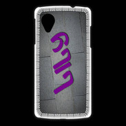 Coque LG Nexus 5 Lily Tag