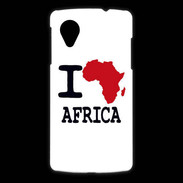 Coque LG Nexus 5 I love Africa 2
