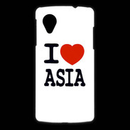 Coque LG Nexus 5 I love Asia