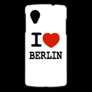Coque LG Nexus 5 I love Berlin