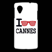 Coque LG Nexus 5 I love Cannes 2