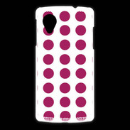 Coque LG Nexus 5 pois rouge