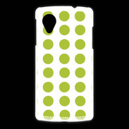 Coque LG Nexus 5 pois vert clair