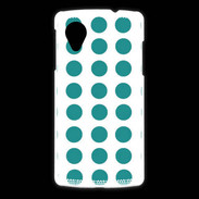 Coque LG Nexus 5 pois bleu clair