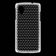 Coque LG Nexus 5 pois noir & blanc