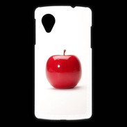 Coque LG Nexus 5 Belle pomme rouge PR
