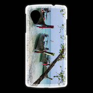Coque LG Nexus 5 DP Barge en bord de plage 2