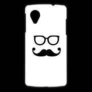 Coque LG Nexus 5 moustache 1