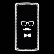 Coque LG Nexus 5 moustache & noeud 1