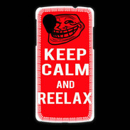 Coque LG Nexus 5 Keep Calm Reelax Rouge