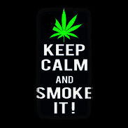 Coque LG Nexus 5 Keep Calm Smoke Noir