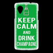 Coque LG Nexus 5 Keep Calm Drink champagne Vert