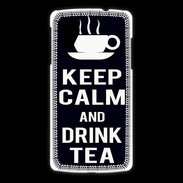 Coque LG Nexus 5 Keep Calm Drink Tea Noir