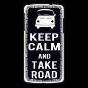 Coque LG Nexus 5 Keep Calm Take Road Noir