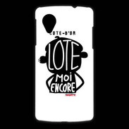 Coque LG Nexus 5 Adishatz Humour Cote d'Or