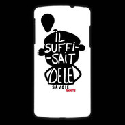 Coque LG Nexus 5 Adishatz Humour Savoie
