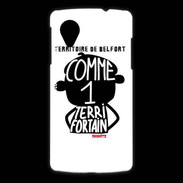 Coque LG Nexus 5 Adishatz Humour Territoire de Belfort