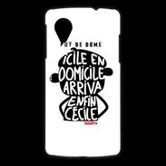 Coque LG Nexus 5 Adishatz Humour Puy de Dome