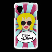 Coque LG Nexus 5 Miss Clubbing Blonde
