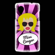 Coque LG Nexus 5 Miss Cougar Blonde