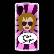 Coque LG Nexus 5 Miss Cougar Rousse