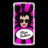 Coque LG Nexus 5 Miss Fashion Brune