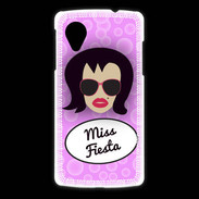 Coque LG Nexus 5 Miss Fiesta Brune